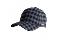 Black/Grey Check Baseball
