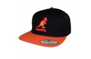 Black/Orange Snapback