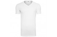 White V-neck T-shirt