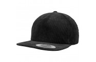 Black Corduroy Snapback
