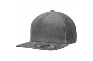 Grey Corduroy Snapback