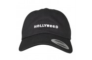 Black Hollyweed Dad Cap
