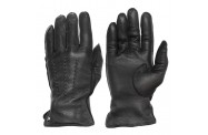 Black Leather Gloves