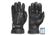 Black Leather Gloves