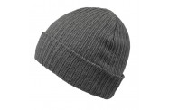 Grey Cotton Beanie