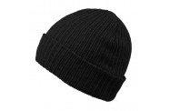 Black Cotton Beanie