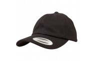 Black Melton Dad Cap