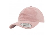 Pink Velour Dad Cap