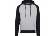 H.Grey/Black Hoodie
