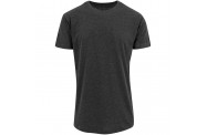 H.grey Long Shaped T-shirt