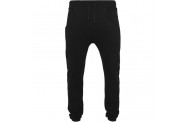 Black Deep Crotch Sweatpants