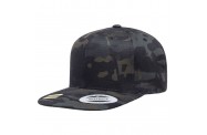 Black Multicam Snapback