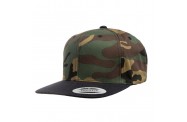 Grn Camo/Blk Snapback