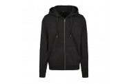 Black Premium Zip Hoodie