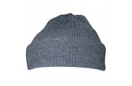 Grey Wool Beanie