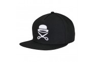 Black Snapback Cap