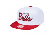 Bulls Wht/Red Snapback