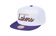 Lakers Wht/Pur Snapback